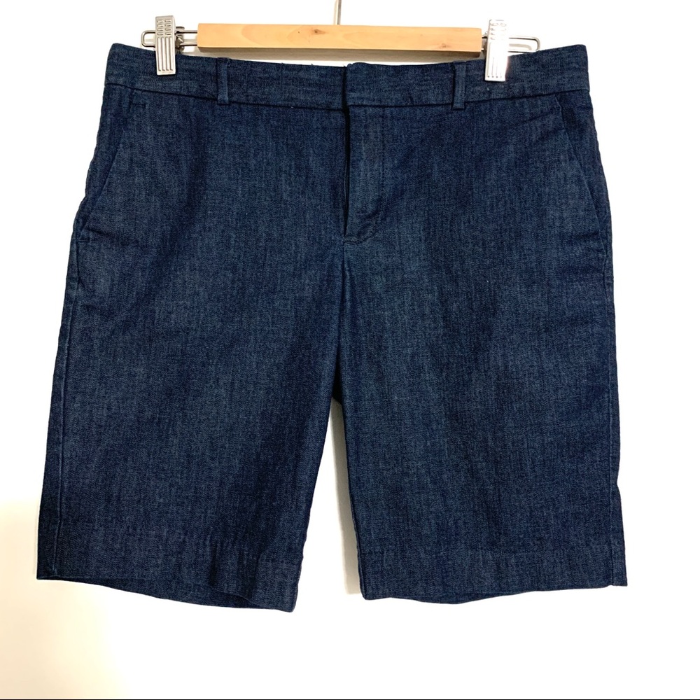 Banana Republic Sz 4 Hampton Shorts Blue